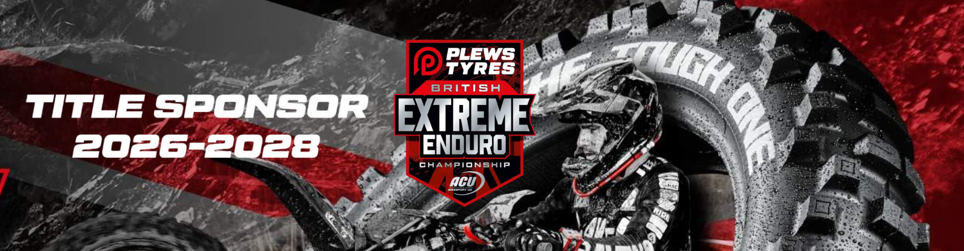 Three-Year Title Sponsorship: Plews Tyres ACU British Extreme Enduro Championship