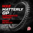 MX2 MATTERLY GP Medium Front - 90 / 90 - 14